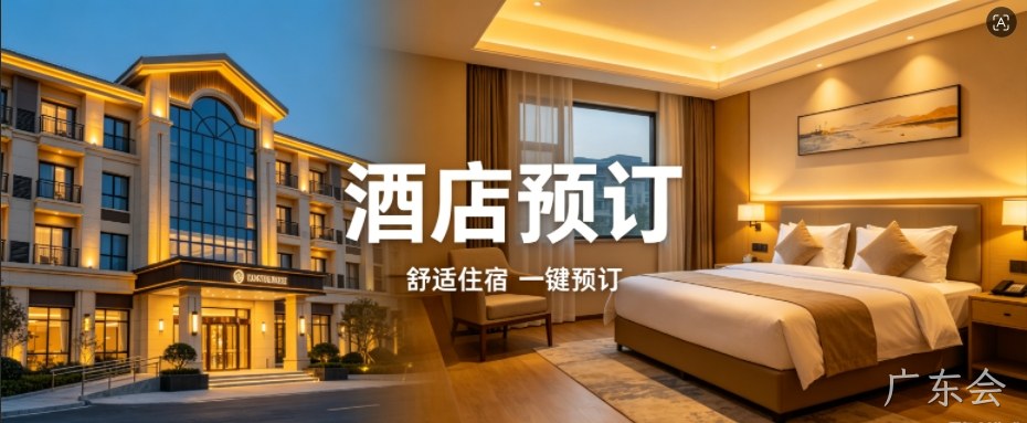 广东会定制酒店预订小程序，助力连锁酒店数字化获客