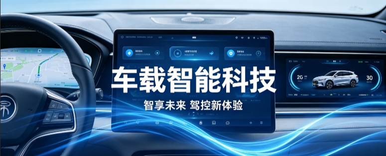车载智能科技官网定制案例｜广东会打造科技感工业 UI 企业站点