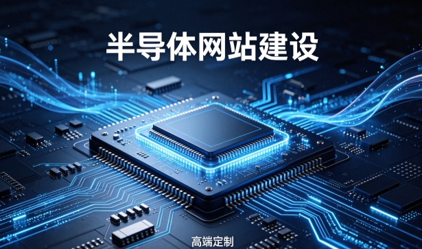 广东会半导体企业网站建设案例解析｜科技型企业高端定制建站落地指南