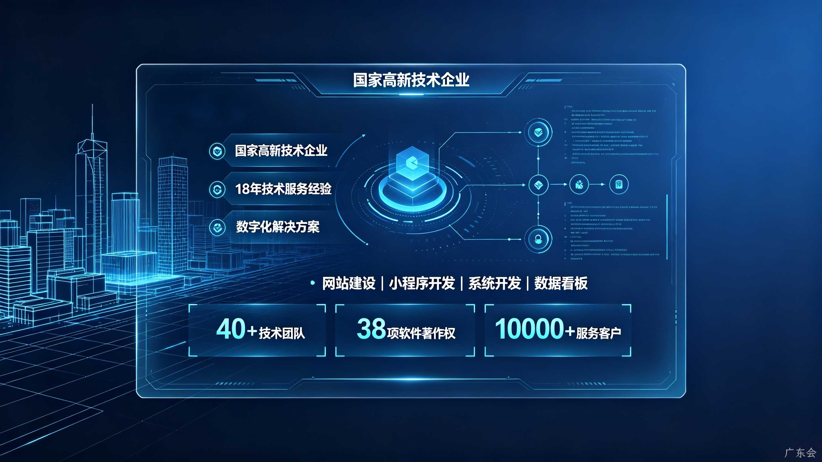 广东会企业网站开发找谁好？靠谱团队判断方法