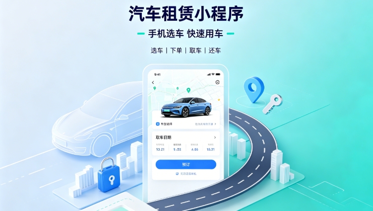 自营汽车租赁小程序定制开发深度案例|广东会租车行业数字化私域转型解决方案